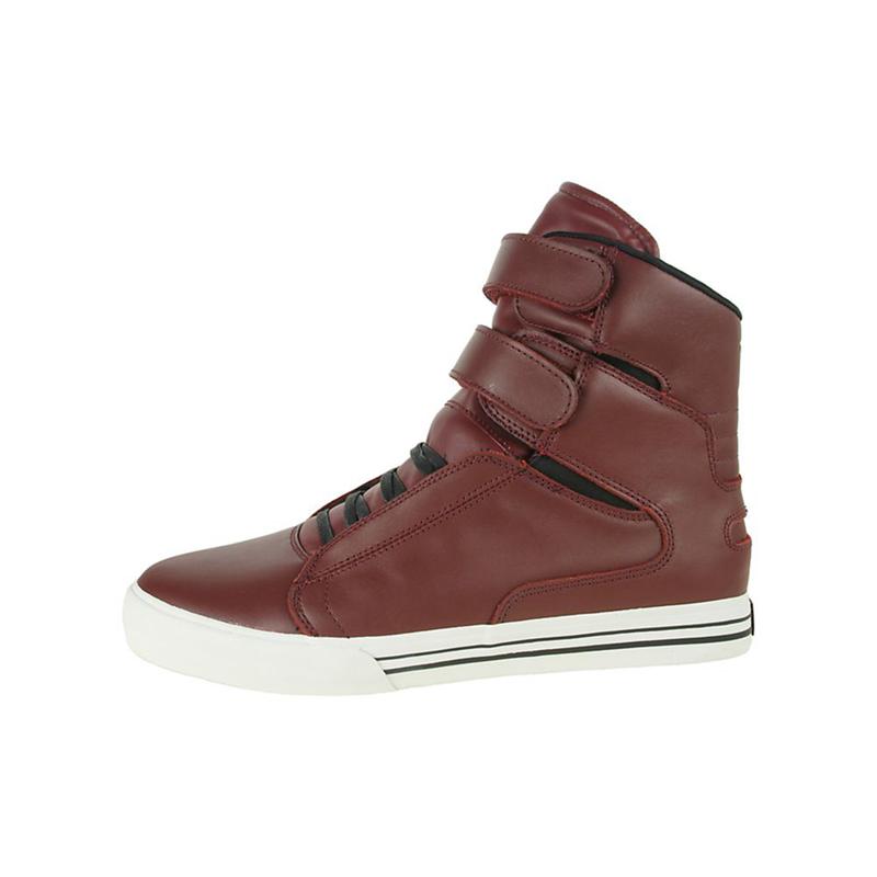 Zapatillas Altas Supra Argentina Hombre - TK SOCIETY Burdeos (JKTGR-0562)